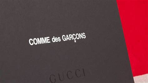 Gucci’s next designer collaboration is with Comme 